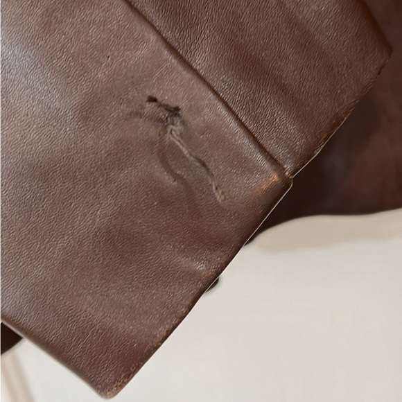 Wilson’s Leather chocolate brown jacket/blazer in great condition! Women’s sz XL - Picture 7 of 7